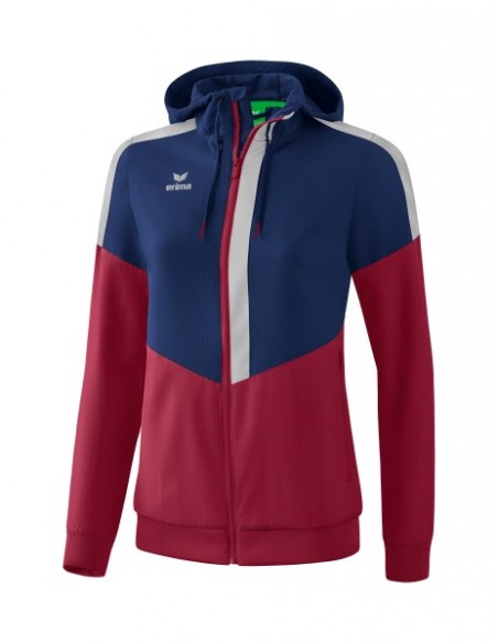 Squad tracktop jack met capuchon 