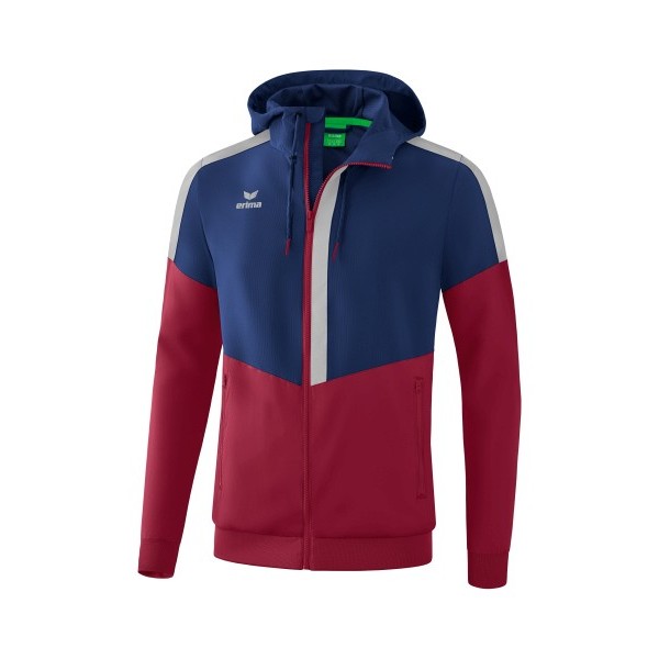 Squad tracktop jack met capuchon 