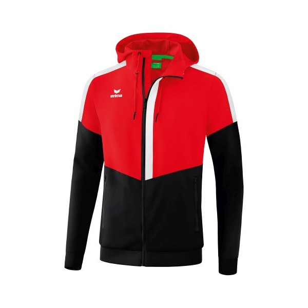 Squad tracktop jack met capuchon 