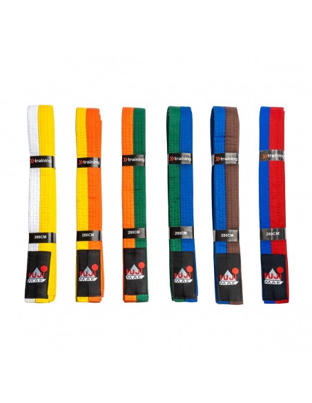 Bicolor Martial Arts Belt   Bicolor Martial Arts Belt