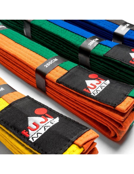 Bicolor Martial Arts Belt   Bicolor Martial Arts Belt