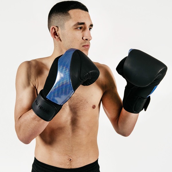 Gants Boxe Sparring Cuir QS 