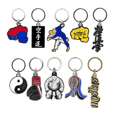 FUJIMAE metalen sleutelhanger