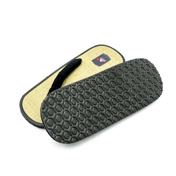 Rice-Straw Y Zori Sandals 