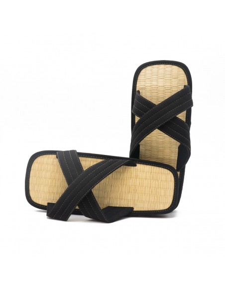 FUJIMAE Rijststro X Zori Sandalen  FUJIMAE Rijststro X Zori Sandalen
