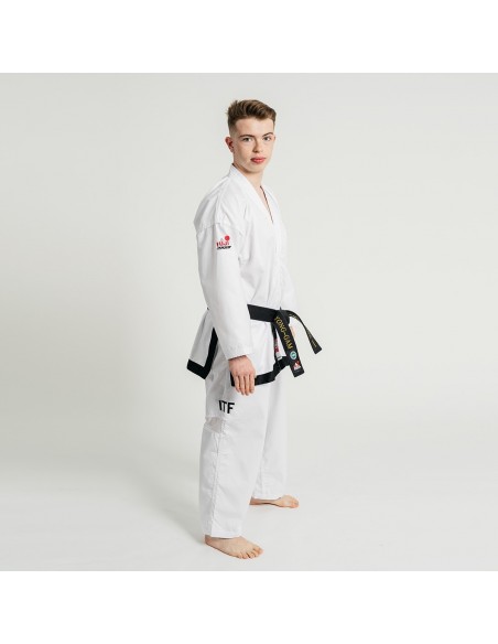 Training Lite Black Belt ITF Dobok 