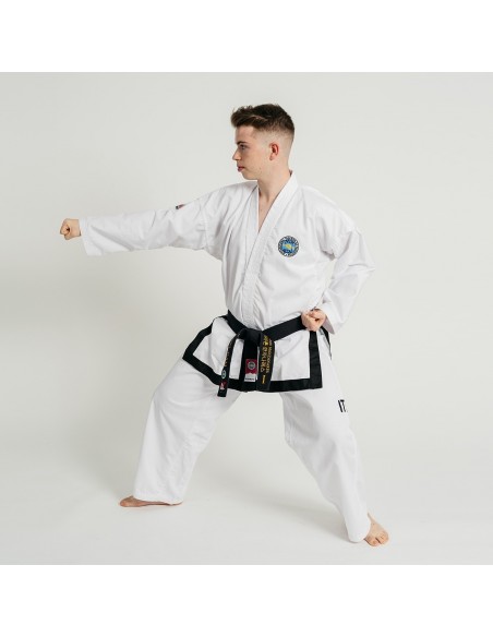 Training Lite Black Belt ITF Dobok 
