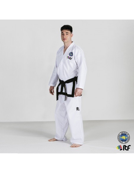 Dobok ITF Approved Training Lite Black Belt 