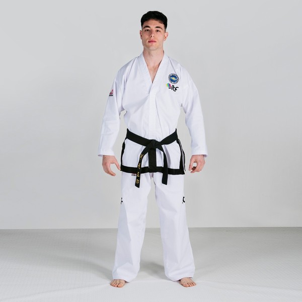 Dobok ITF Approved Training Lite Black Belt 