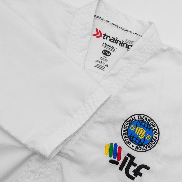 Dobok ITF Approved Training Lite Black Belt 