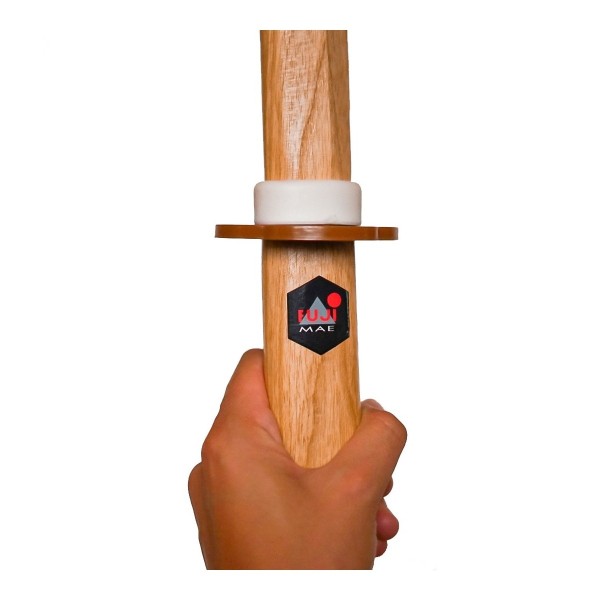 Tsuba for bokken with rubber 