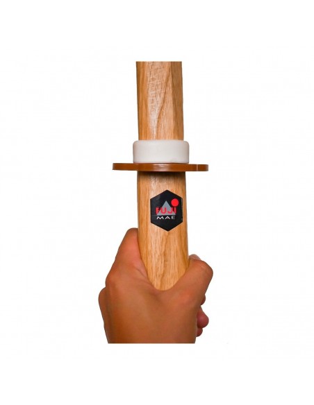 Tsuba for bokken with rubber 