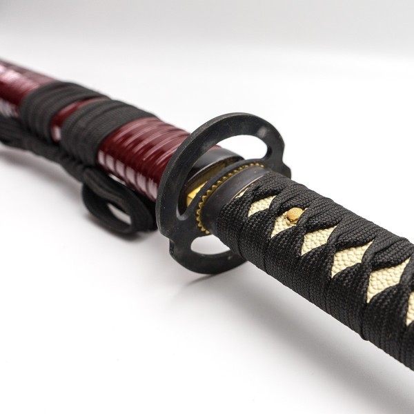 Forged Steel Katana. Bamboo