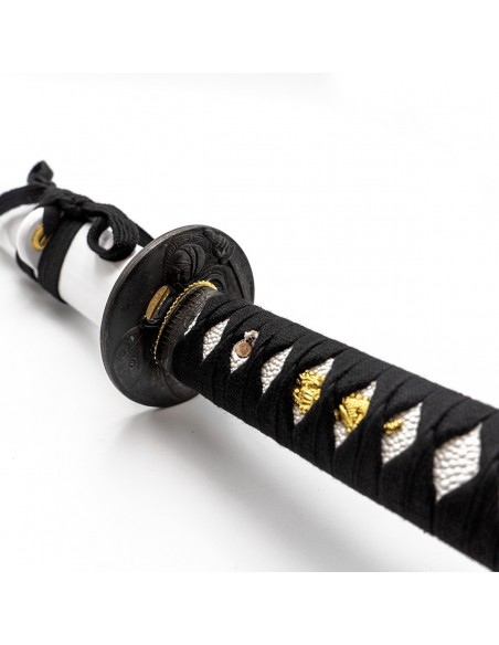 Forged Steel Katana. White 