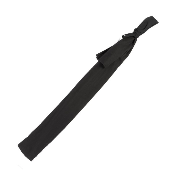 Katana van koolstofstaal. Zwart