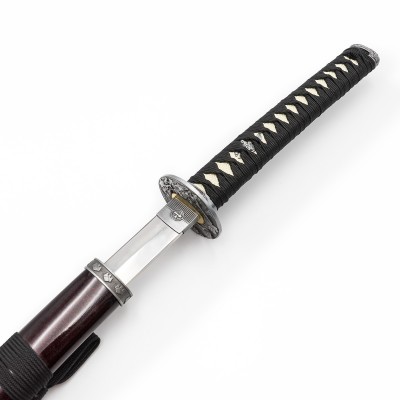 Stainless Steel Katana. Maroon  2