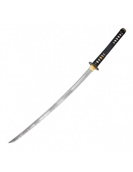 Damascus Steel Katana. Black  Damascus Steel Katana. Black