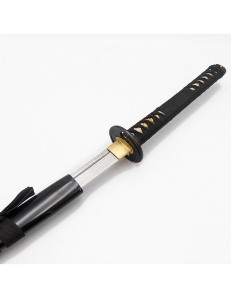 Damascus Steel Katana. Black  Damascus Steel Katana. Black