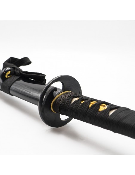 Damascus Steel Katana. Black  Damascus Steel Katana. Black