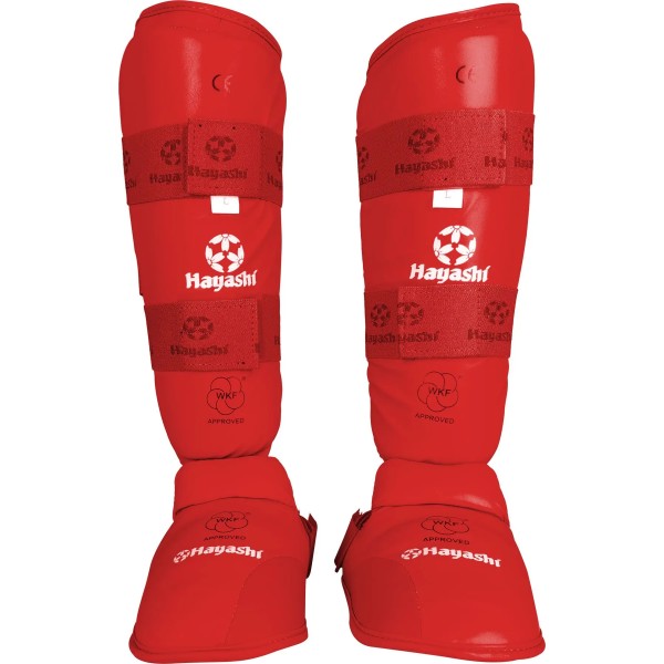 Protège-tibias et coup de pied de karaté (approuvé WKF)  