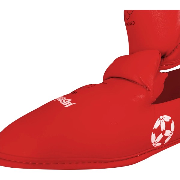 Protège-tibias et coup de pied de karaté (approuvé WKF)  