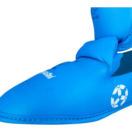 Protège-tibias et coup de pied de karaté (approuvé WKF)  