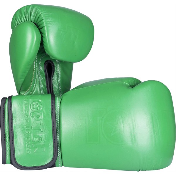 Boxing gloves "Color`n`Color" - green, 10 oz 