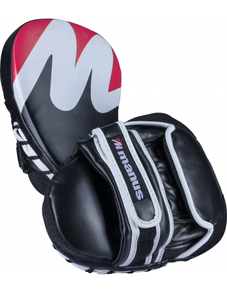 Focus "Wave" mittens - curved, red  Focus "Wave" mittens - curved, red