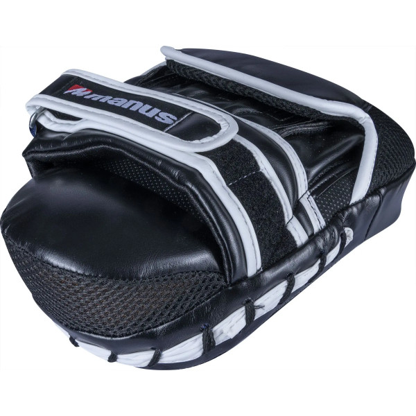 Focus "Wave" mittens - curved, red