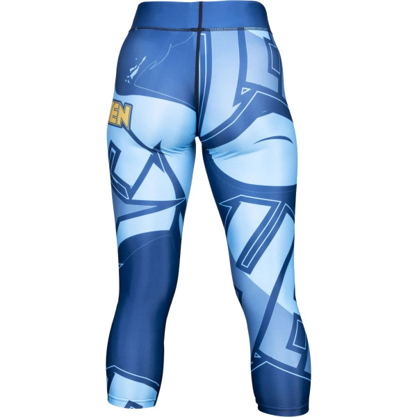 Collants d'entraînement trois quarts, leggins "Hercules" pour femme