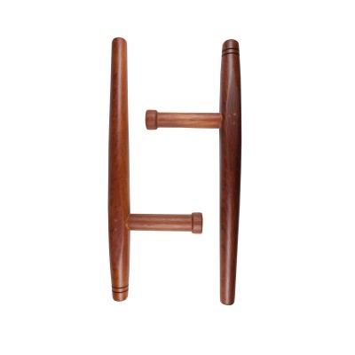Tonfa Okinawa naturel, kort