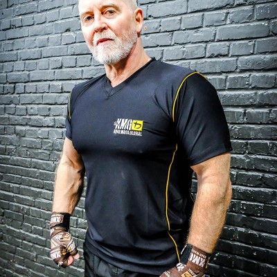 T Shirt Lycra Col V KMG  2