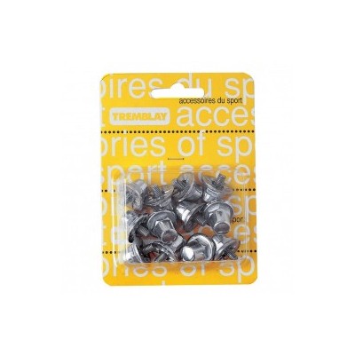 Crampons aluminium - 8 x 13 mm + 4 x 16 mm - blister de 12