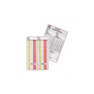 Cartes arbitrage handball