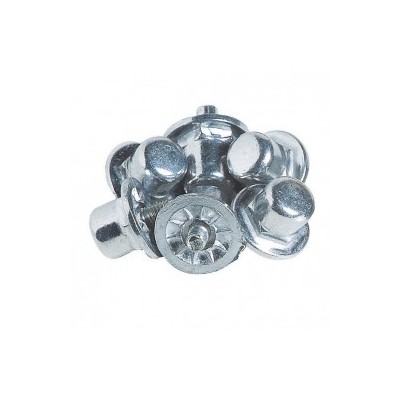 13 mm conische aluminium stijgijzers - zak van 100