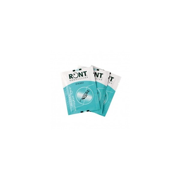 Set of 10 alcohol pads 