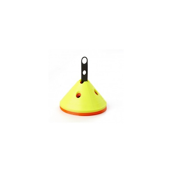 Kit of 12 maxi-cones with support 
