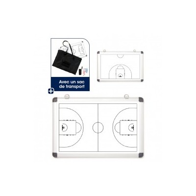 Tableau tactique basketball - 30 x 45 cm