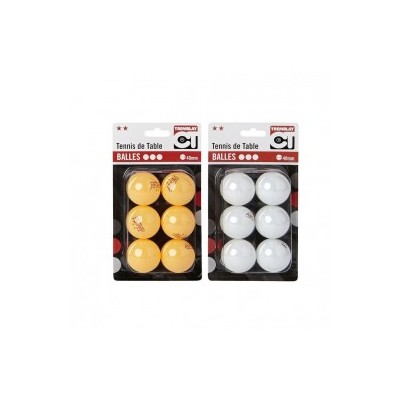 ABS table tennis balls - Set of 6