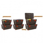 Malle de rangement 110 l