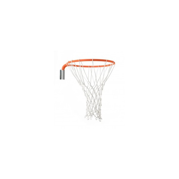 Basketball hoop with net 