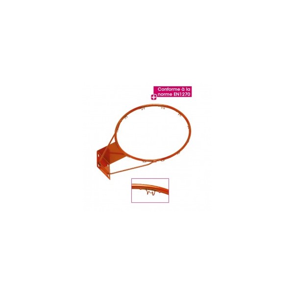 Basketball hoop with screws 