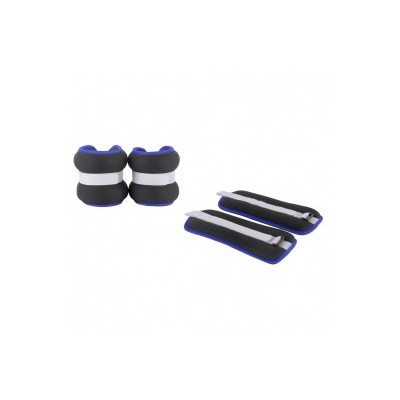 Verzwaarde armbanden 1 kg - Paar