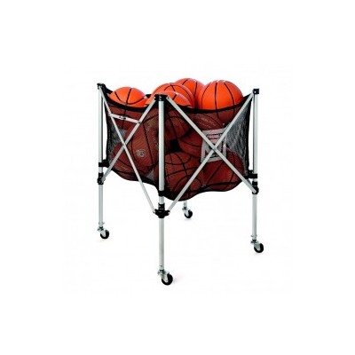 Openwork mesh canvas storage rack