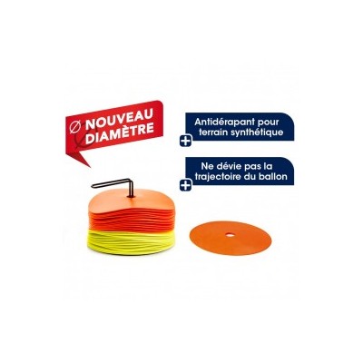 Kit de  24 disques diam 20 cm - avec support