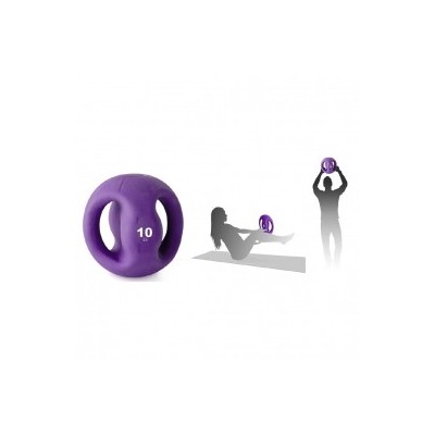 Medicine ball with handles 10 kg