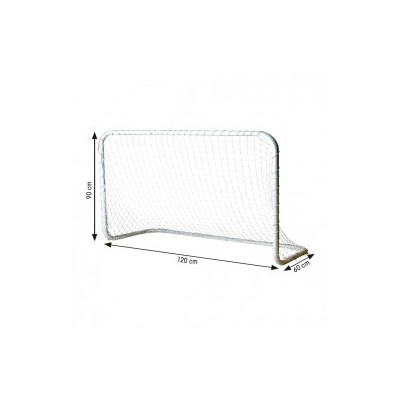 Mini metalen voetbaldoel - 120 x 90 x 60 cm