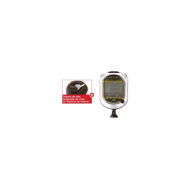 Stopwatch 300 memories - black/white 