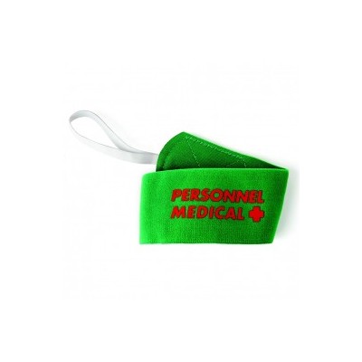 Brassard Rugby "Personnel Médical" avec velcro
