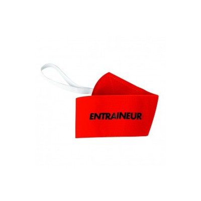 Red “coach” rugby armband